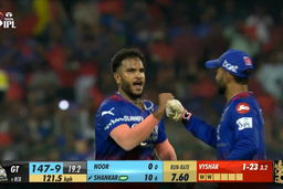 M52: RCB vs GT – Vijay Shankar Wicket