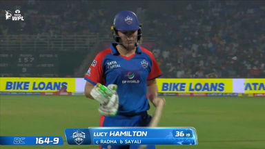 Wicket: Match 11, Delhi Capitals vs Royal Challengers Bengaluru, WPL 2026: Lucy Hamilton Wicket