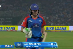 Wicket: Match 11, Delhi Capitals vs Royal Challengers Bengaluru, WPL 2026: Lucy Hamilton Wicket