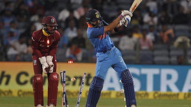IND vs WI 2018, 3rd ODI: Fall of wickets