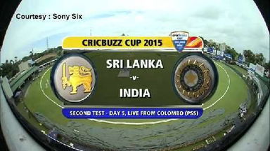 SL vs India, 2nd Test - Day 5 : Session 2 highlights