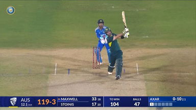 IND vs AUS 2023-24, 3RD T20I: Glenn Maxwell Six
