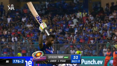 M25: MI vs RCB – Suryakumar Yadav Wicket