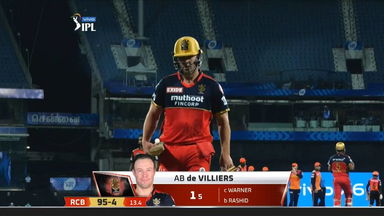 M05: SRH vs RCB  – AB de Villiers Wicket