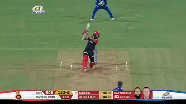 M31: MI vs RCB – Moeen Ali Six