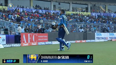 IND vs SL 2023, 2ND ODI: Dhananjaya de Silva  Wicket