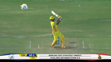 M35: CSK vs RCB – Ambati Rayudu Six