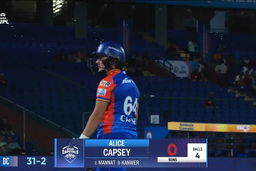 M20 - DC vs GG: Alice Capsey Wicket