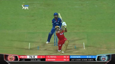 M11: DC vs PBKS   – Mayank Agarwal Six