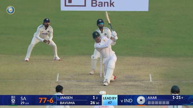 IND vs SA 2025, 1st Test: Marco Jansen Six