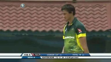 Ind 'A' vs Aus 'A' - 4th ODI: Ashton Agar - 5/39
