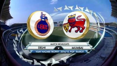 Vijay Hazare 2014-15: PQF - Delhi vs Mumbai - Highlights