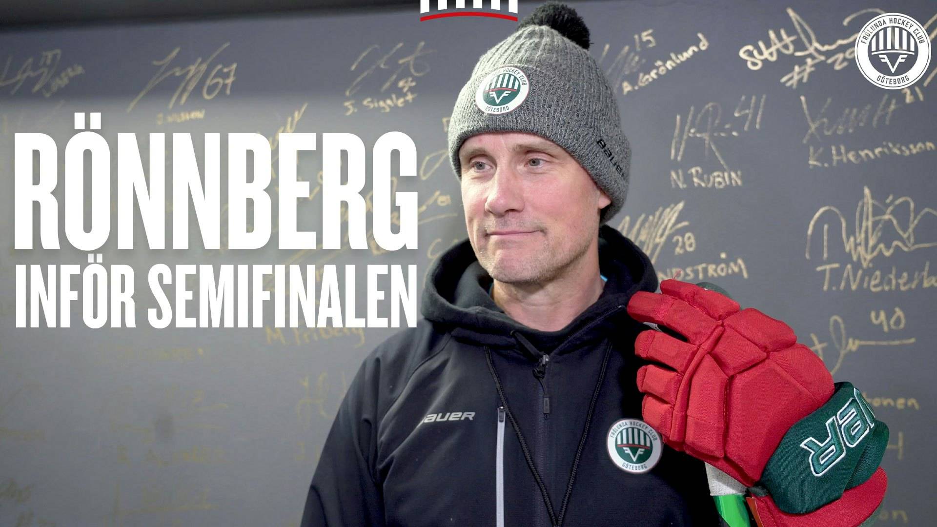 Intervju med Roger Rönnberg | Frölunda HC