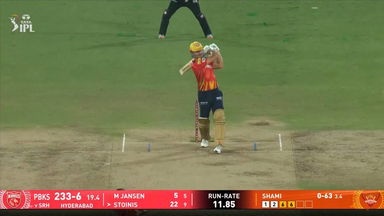 IPL 2025 M27: SRH vs PBKS - Marcus Stoinis Six