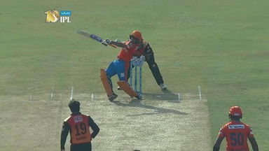 Ishan Kishan’s one-handed six