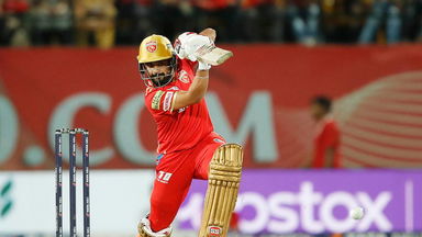 Prabhsimran displays his range with three consecutive 4s