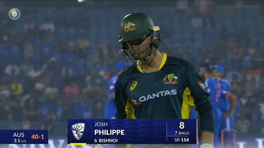 IND vs AUS 2023-24, 4TH T20I: Josh Philippe Wicket