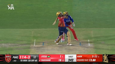 M58: PBKS vs RCB  – Shashank Singh Six