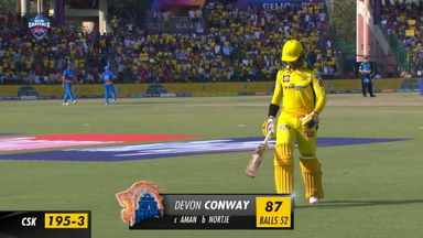 M67: DC vs CSK –  Devon Conway  Wicket