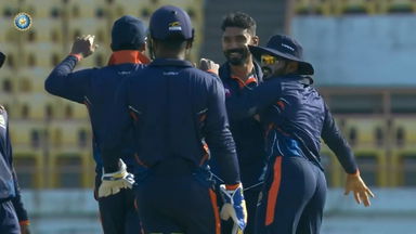 Vijay Hazare Trophy 2023 PQF2, Kerala vs Maharashtra: Fall of Wickets