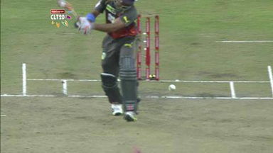 CLT20 2013 M12: TTN vs SRH  –   Fall Of Wickets