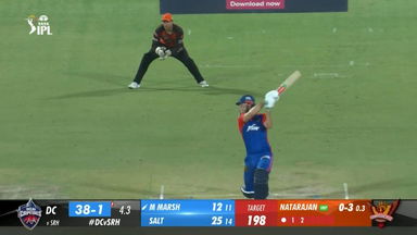 M40: DC vs SRH – Mitchell Marsh Six
