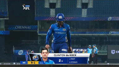 M13: DC vs MI   – Quinton de Kock Wicket