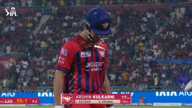 IPL 2026 M50: LSG vs RCB - Arshin Kulkarni Wicket