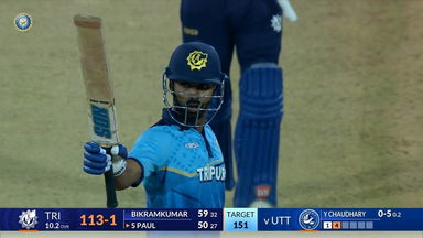 SMAT 2024, Tripura vs Uttarakhand: Sridam Paul's vital knock of 68*(38)