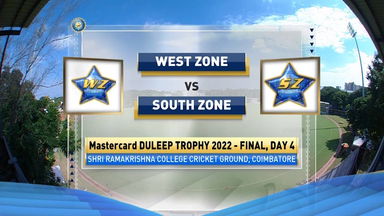 Duleep Trophy 2022 Final, West Zone v South Zone, Day 4: Match Highlights