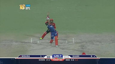 M56: DD vs RCB – Amit Mishra Six