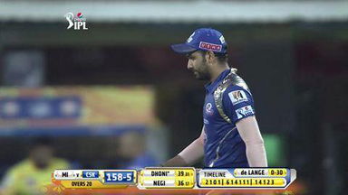 M43: CSK vs MI – Pawan Negi Wicket