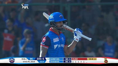 Run-machine Dhawan's 50(37)