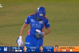 Wicket: Match 19, Mumbai Indians vs Gujarat Giants, WPL 2025: Yastika Bhatia Wicket