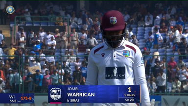 IND vs WI 2025, 2nd Test: Jomel Warrican Wicket