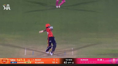 IPL 2026 M36: RR vs SRH - Nitish Kumar Reddy Six