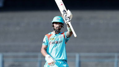 Captain KL Rahul leads LSG's charge with 77(51)