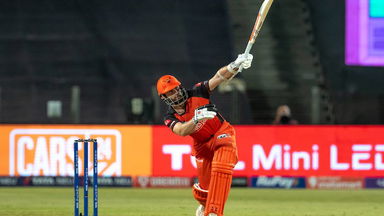 Kane Williamson's one-handed shot for maximum