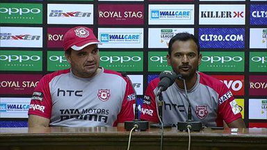 CLT20 2014 M13: KXIP vs NK  –   Press Conference – Joe Dawes and R Sridhar