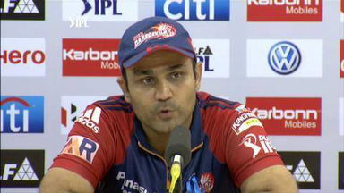 IPL 2012 Match 27 – DD vs PWI: Sehwag PC