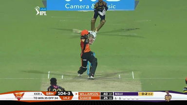 M10: KKR vs SRH – Kane Williamson Six