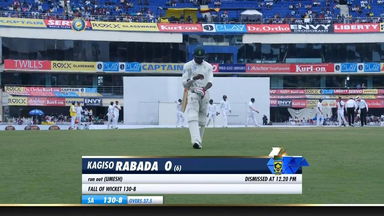 IND vs SA 2019, 3rd Test, Day 3: Kagiso Rabada Wicket
