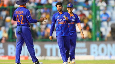 Kuldeep Yadav's superb 4-wicket haul