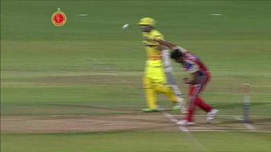M70: RCB vs CSK – Dwayne Bravo Wicket