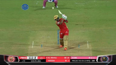 M04: RR vs PBKS – KL Rahul Six