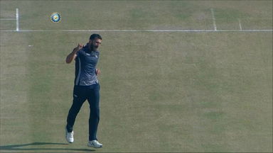 Rishi Dhawan's impressive 6/27 against Rajasthan