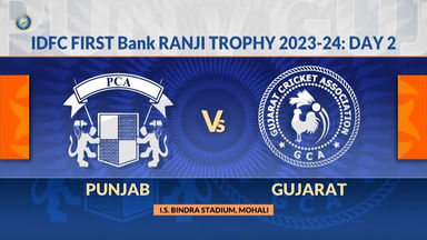 Ranji Trophy 2023/24, Punjab vs Gujarat Day 2: Match Highlights