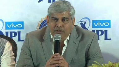 BCCI President Shashank Manohar on the two new vivo IPL teams