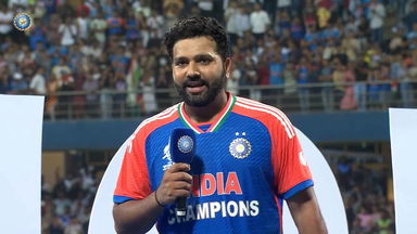 T20 World Cup 2024 Felicitation - Rohit Sharma interview