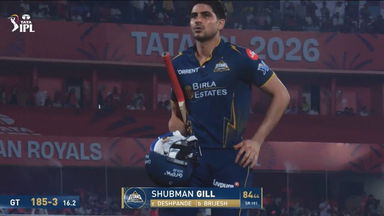 IPL 2026 M52: RR vs GT - Shubman Gill Wicket
